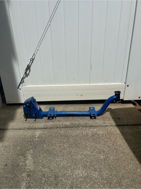 Goped Sport Stock Frame Blue with Bearing Cups and Gas Tank Hardware Used